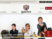 Tablet Screenshot of gaierhof.com
